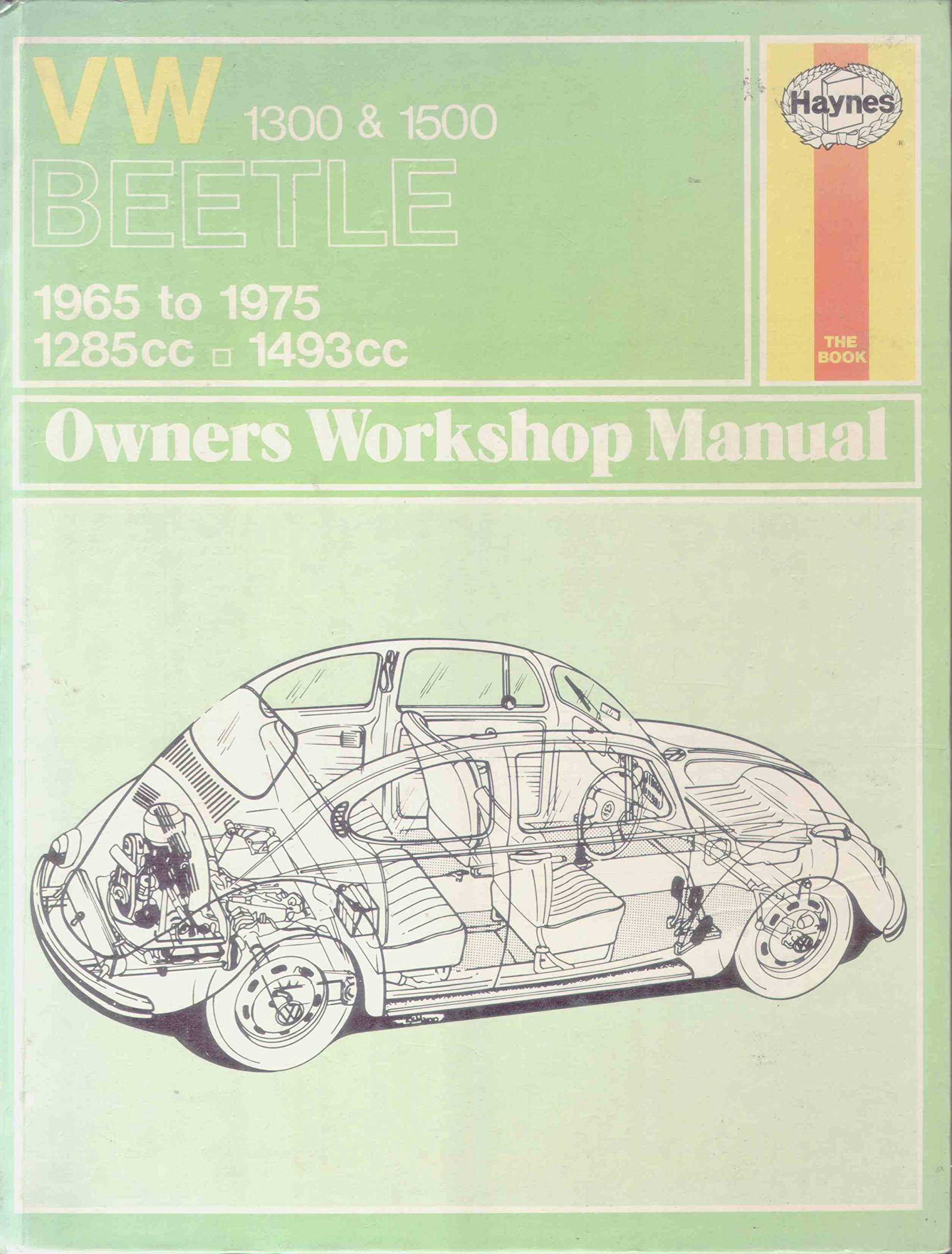 Volkswagen Beetle 1300/1500 Owners Workshop Manual Hardcover – September 1,  1972