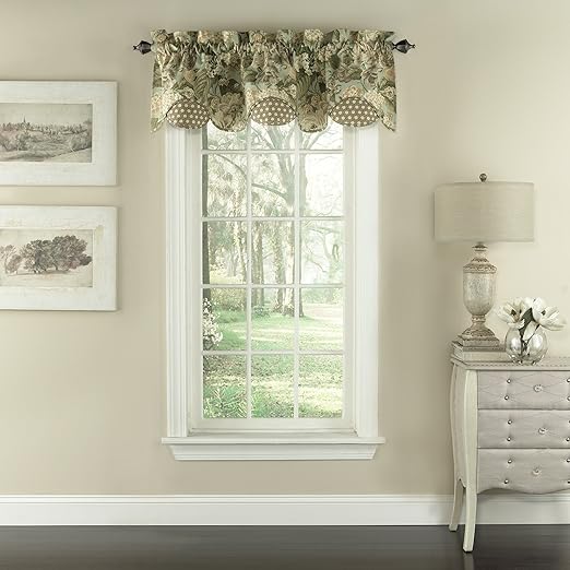 Amazon Com Waverly Garden Glory 16 X 60 Short Valance Small