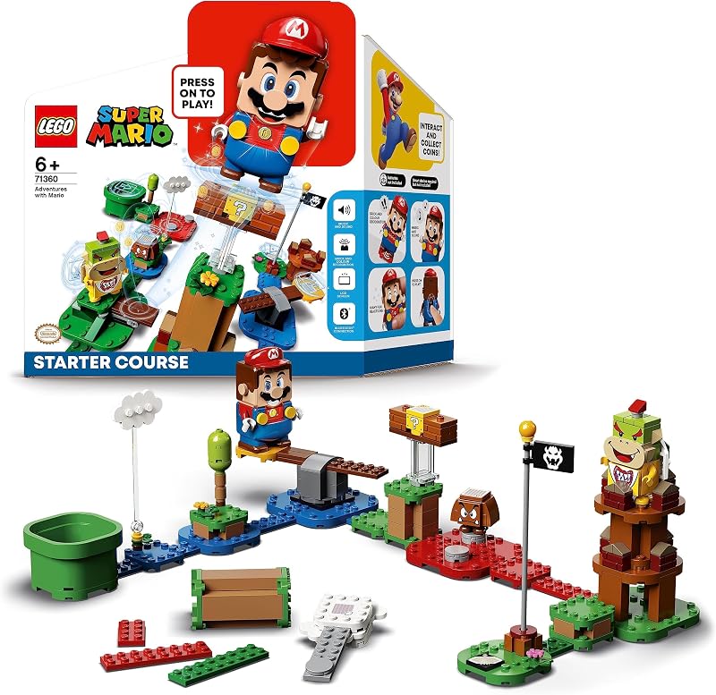 LEGO Super Mario Adventures Starter Course 71360 Interactive Mario Figure Goomba