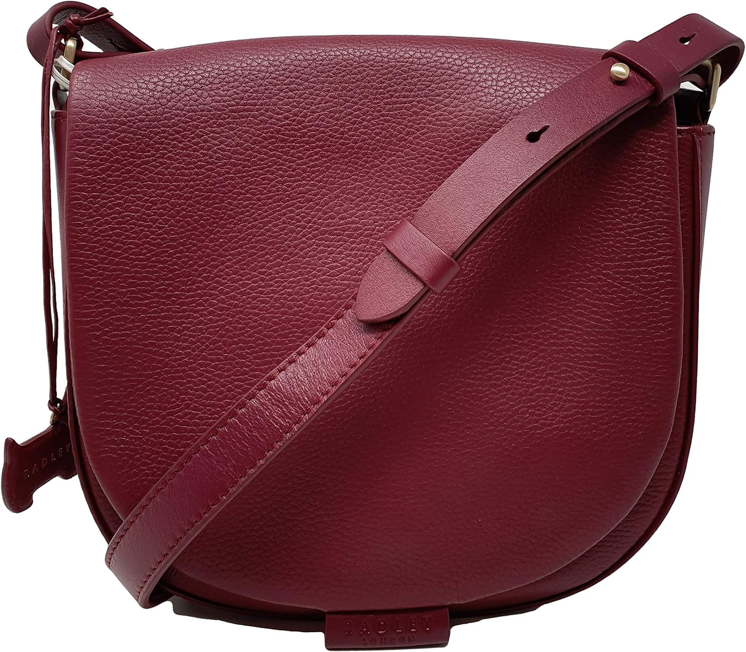 radley burgundy handbag