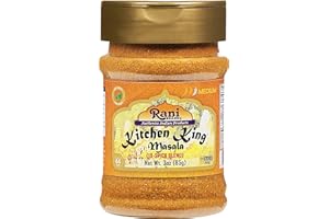 RANI BRAND AUTHENTIC INDIAN PRODUCTS Rani Kitchen King Masala (20-Spice Curry blend) 3oz (85g) PET Jar ~ All Natural | Vegan | No Colors | Gluten Friendly | NON-GMO | Kosher | Indian Origin