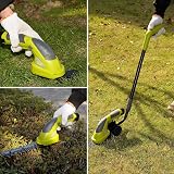 DEWINNER Cordless 2in1 Grass Shear & Hedge Trimmer Battery Charger Included view 6