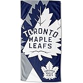 Northwest Toronto Maple Leafs 30 x 60 inch Beach Towel, Puzzle Design