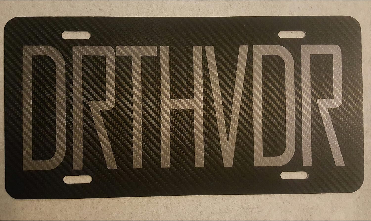 Star Wars Vanity License Plate Darth Vader DRTHVDR Imperial Dark Side