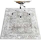 Office Chair Mat,48"X60" Heavy Duty Chair Mats for Hardwood Floor,Low Pile&Easy Glide Computer Chair Mat,Non-Slip Backing Des