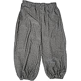 Making Believe Mens Tweed Knickers (Black/Brown/Grey) Renaissance Costume Men, Medieval Pants, Medieval Renaissance Costumes