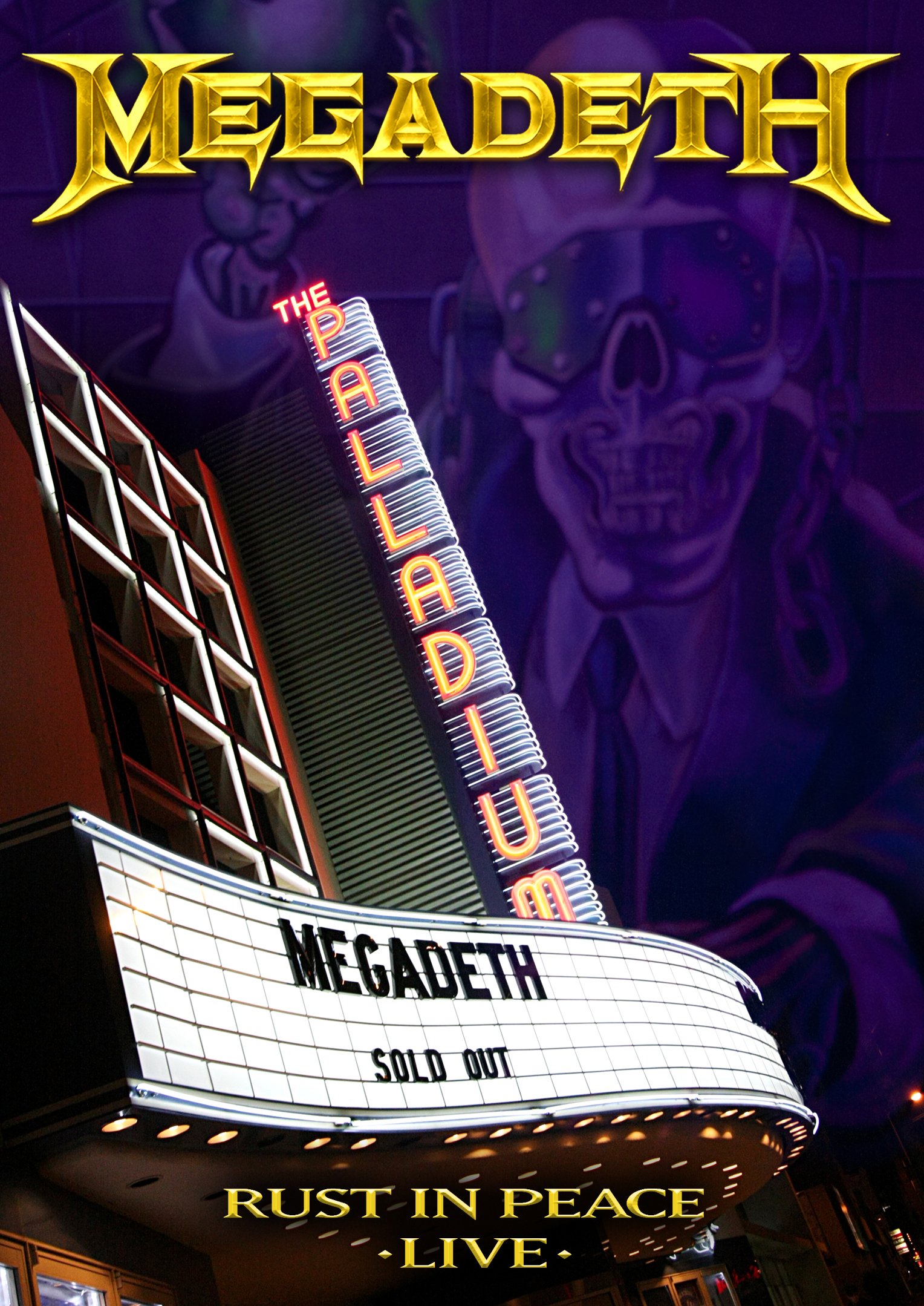 Amazon Com Megadeth Rust In Peace Live Dave Mustaine David Ellefson Chris Broderick Shawn Drover