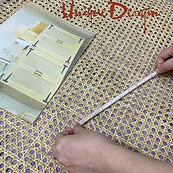 16" Width Rattan Cane Webbing Roll 9 Feet Length