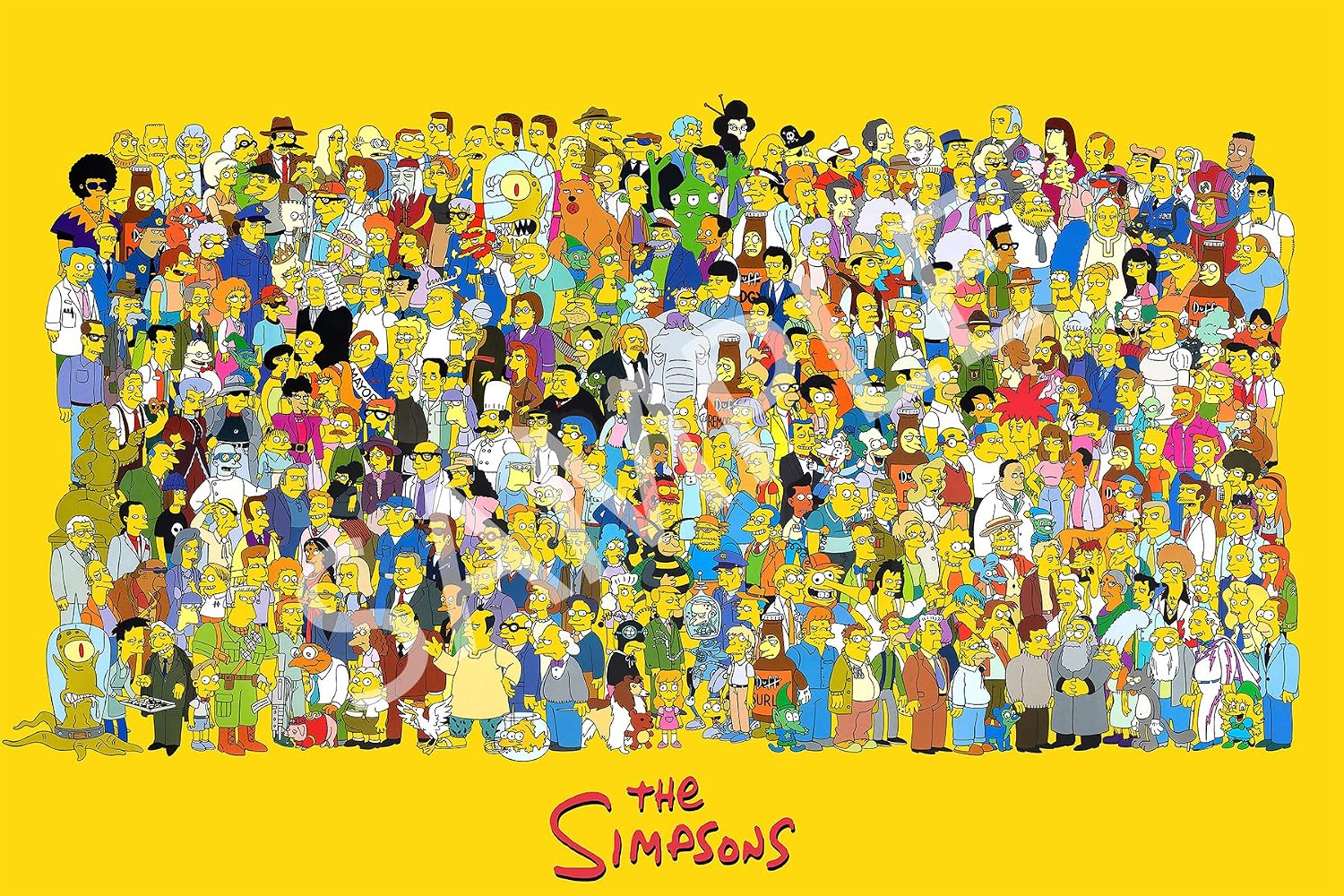 Cast Simpsons Characters