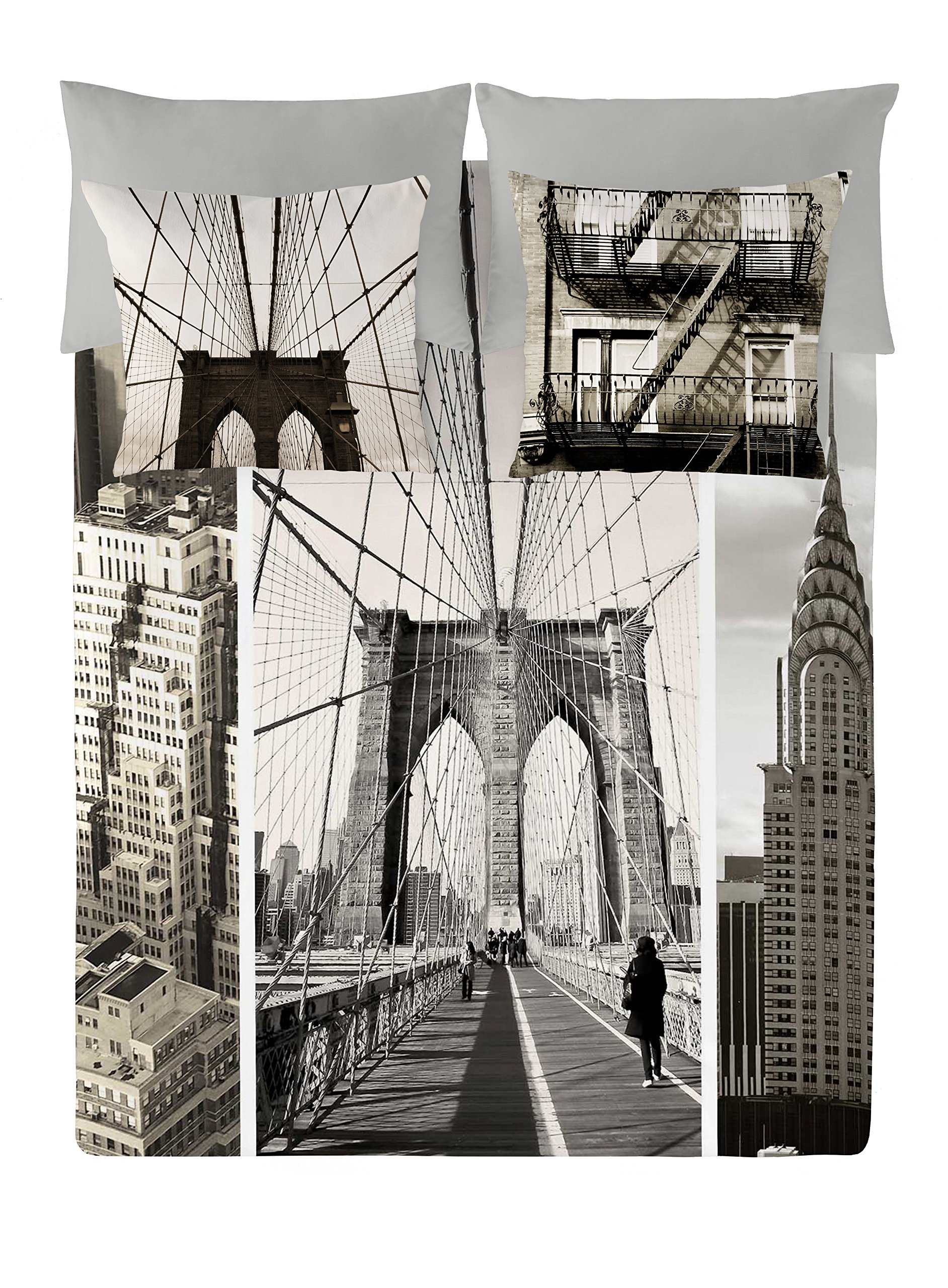 NATURALS Duvet Cover 150 cm grey