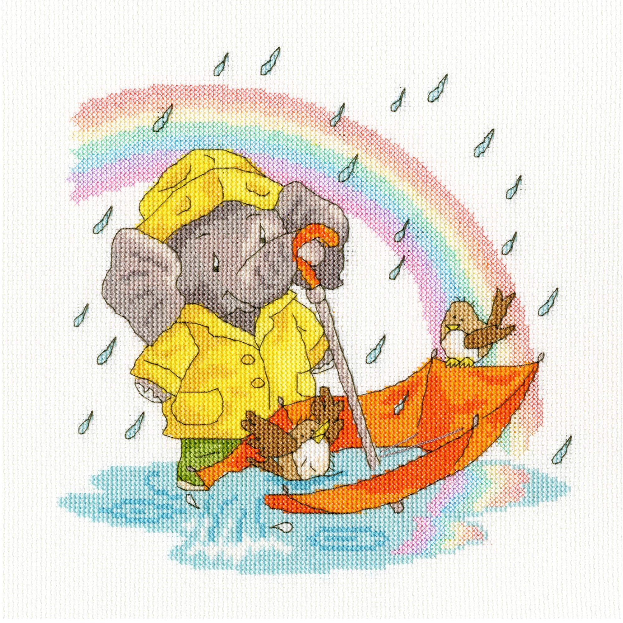 Bothy Threads Counted Cross Stitch Kit - Hanging Around - Sloth