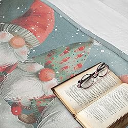 Ambesonne Christmas Throw Blanket, Whimsical Xmas