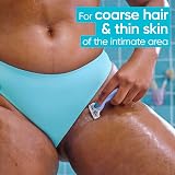 Gillette Venus Pubic Hair & Skin Razor Refills 4 Count with Aloe view 2