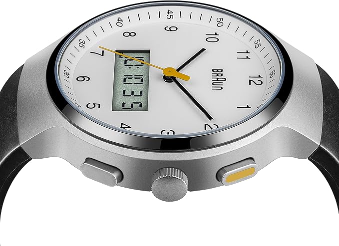 braun analog digital watch