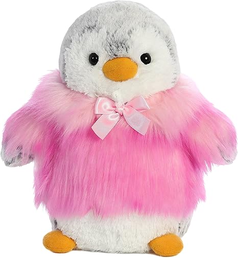 pink penguin plush