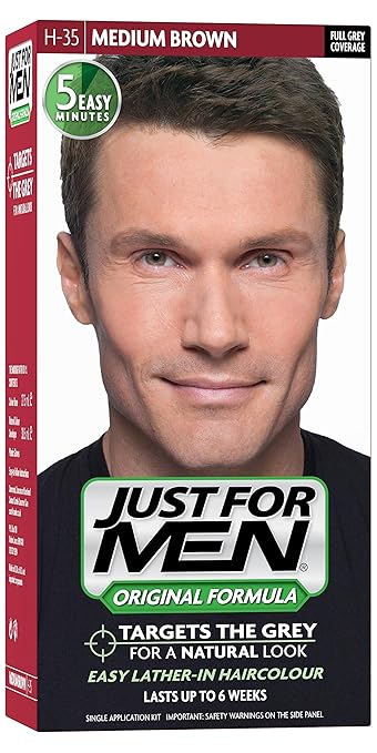 Buy Just For Men H35 Medium Brown Hair Color 60 Ml Online At Low