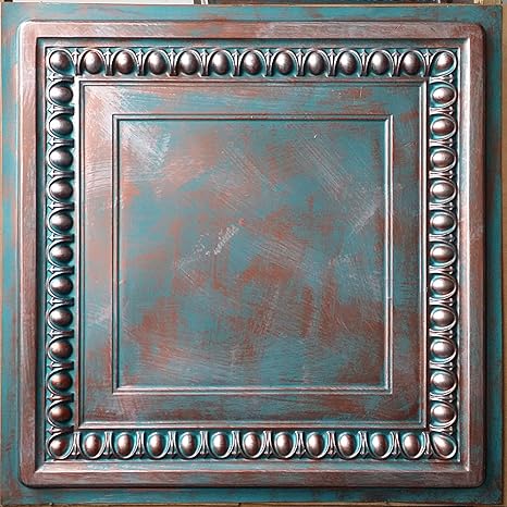 Amazon Com Plastdecor Washing Ceiling Tiles Faux Tin 3d Emboss