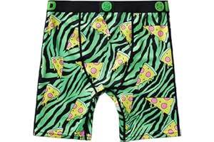 PSD Underwear Boys Boxer Briefs - Animal Print, Comfortable Active Underwear for Boys, Packs & Singles