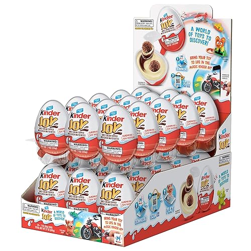 Kinder JOY Eggs, 30 Count Individually Wrapped Chocolate Candy