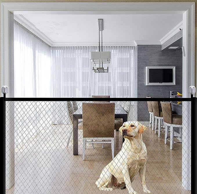 extra tall retractable pet gate