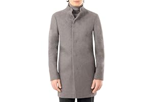 Calvin Klein mens Slim Fit Essential OvercoatWool Blend Coat