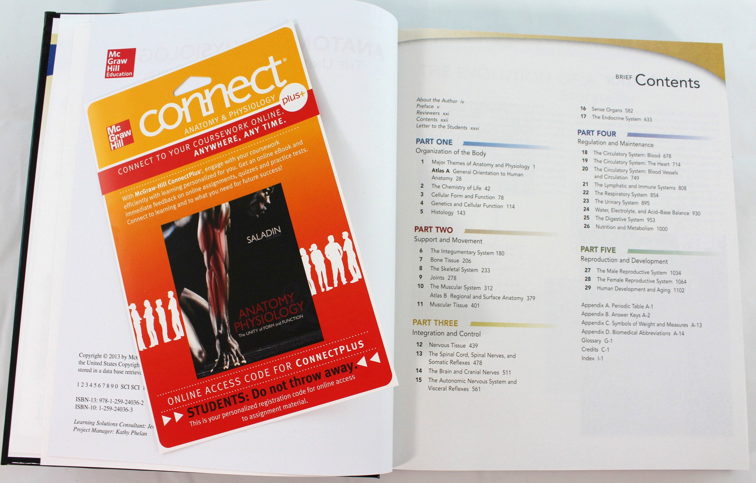 Saladin Anatomy Physiology Laboratory Manual and Anatomy & Physiology 6th  Edition with Temple University Special Edition: Amazon.com: Books