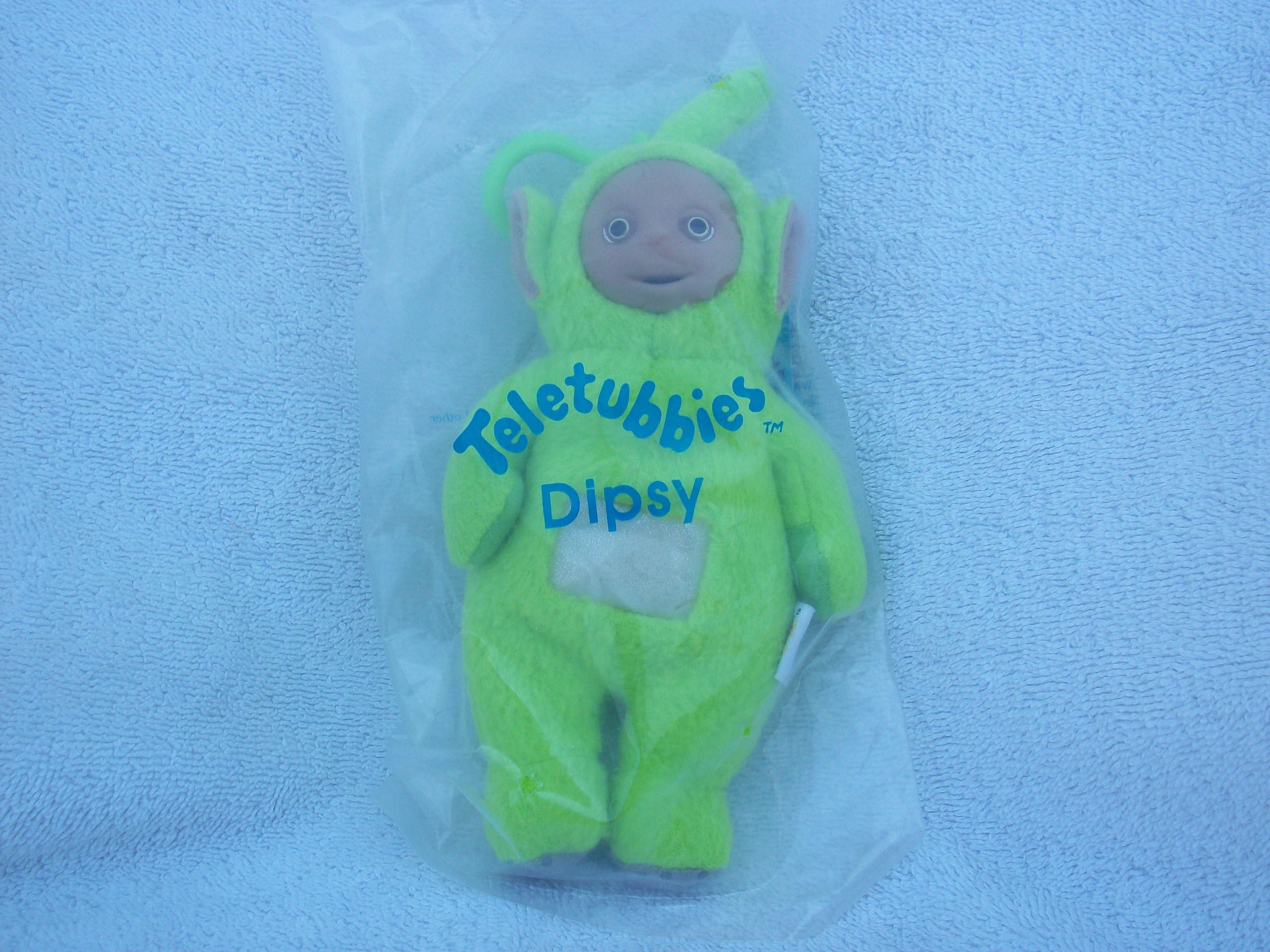 Teletubbies Plush with Clip - Dipsy