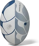 Canterbury Thrillseeker Play Rugby Ball White Blue 3 view 2