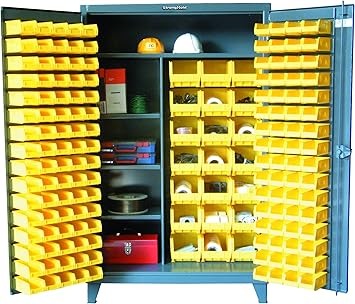 Amazon Com Strong Hold 48 Wx24 Dx78 H Bin Cabinet 165 Small
