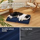 Bedsure Large Dog Bed Washable Orthopedic Mattress Navy 91x69x7.6cm view 3