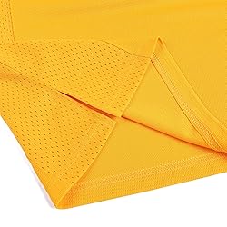 Pullonsy Yellow Football Jerseys for Men Women