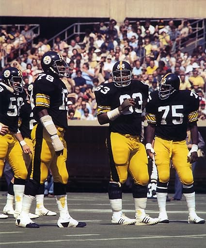 Amazon Com Pittsburgh Steelers Steel Curtain Defense 8 X 10