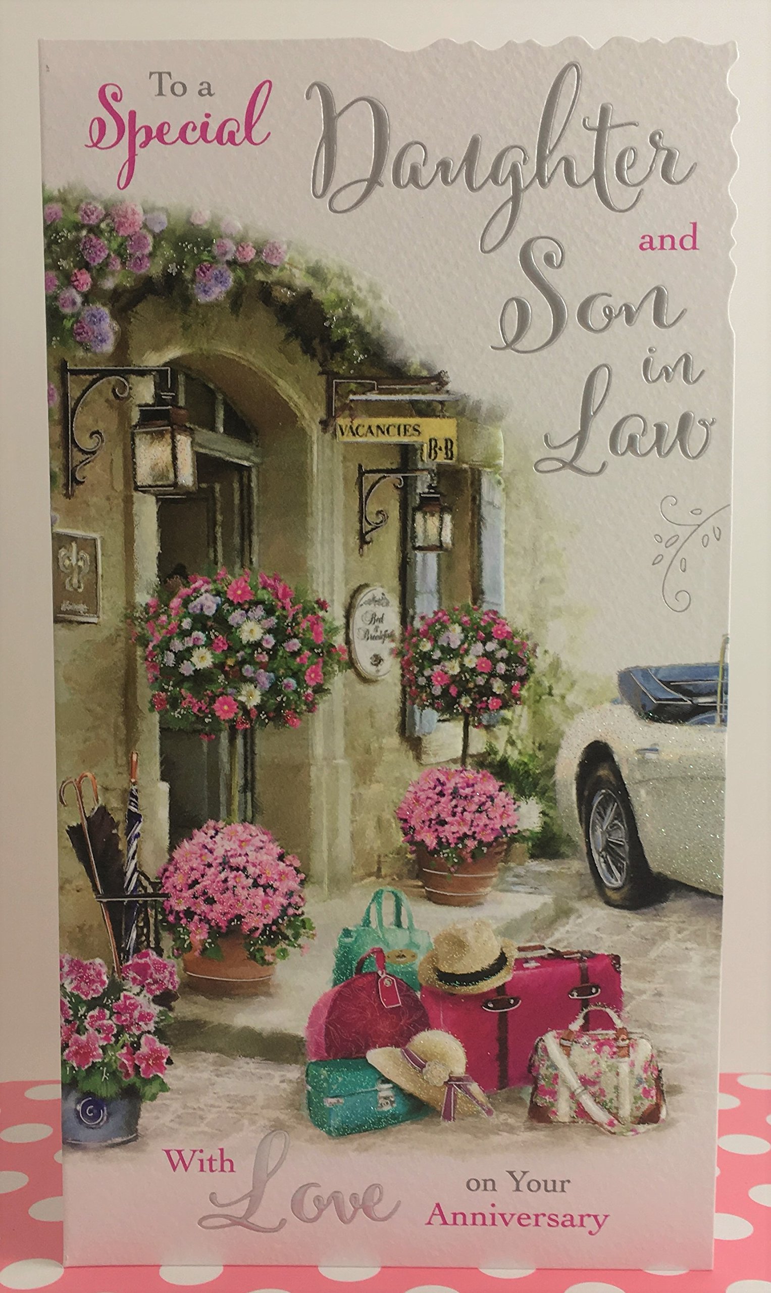 To a special daughter and son-in-law - Card.