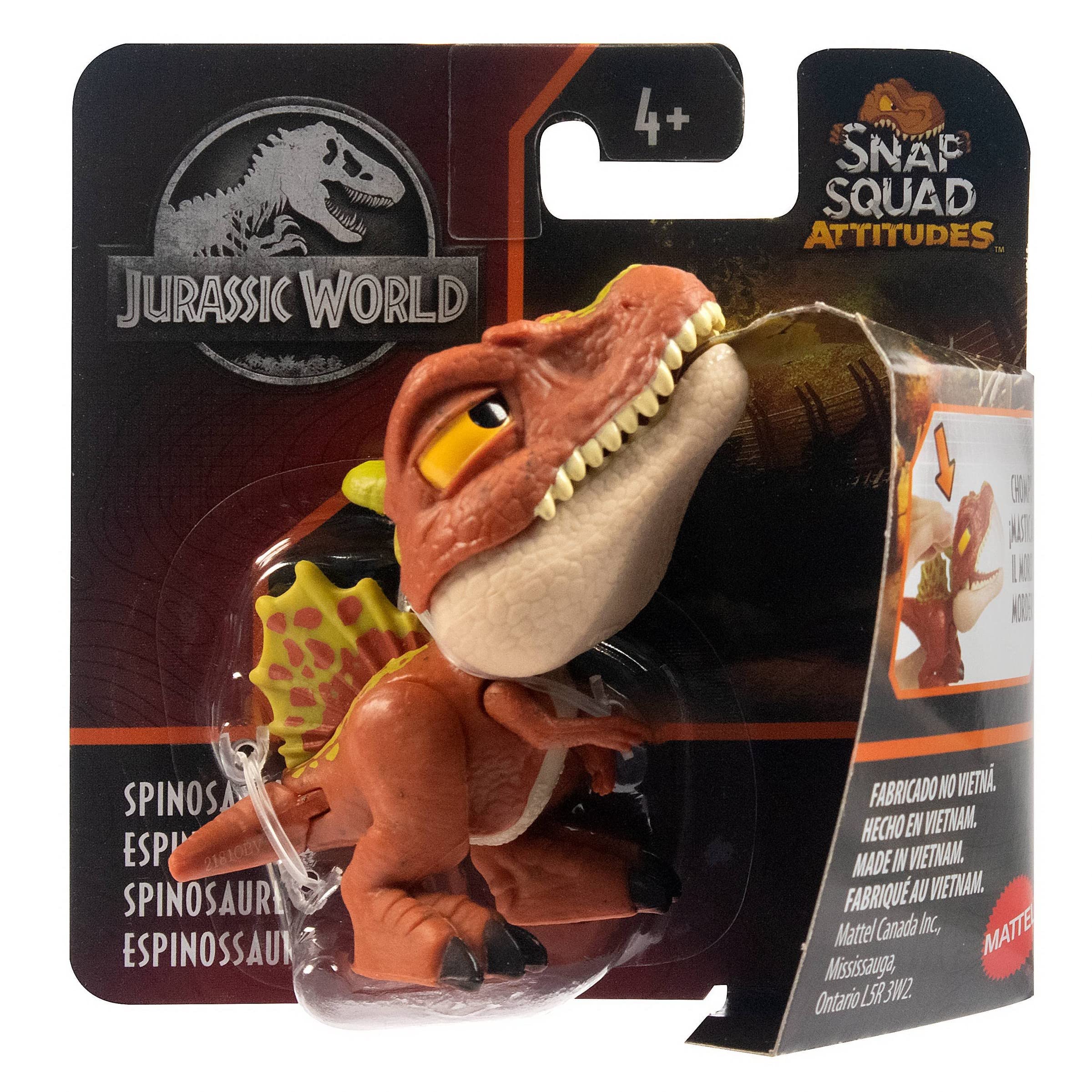 Jurassic World Snap Squad Attitudes Spinosaurus Dinosaur Figure