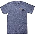 Tee Luv Men's Miller Lite T-Shirt - Milwaukee Wisconsin Miller Light Beer Shirt