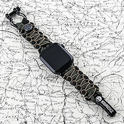 KORDIZ Survivor Pro,Paracord Apple Watch Band
