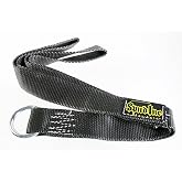 Spud, Inc. 32" Long Abdominal Strap Black Ab Crunches Use Forearms Handle Heavy Weight