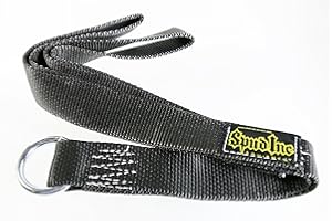 Spud, Inc. 32" Long Abdominal Strap Black Ab Crunches Use Forearms Handle Heavy Weight