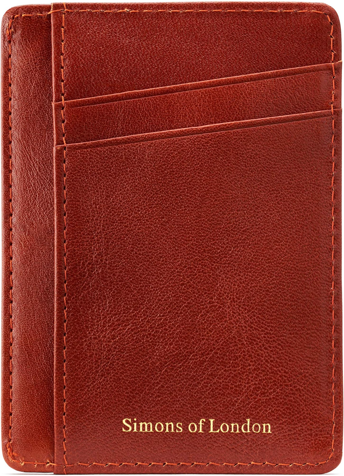 Leather Wallet, Ultra Slim, Card/ID Holder, RFID SAFE with Gift Box