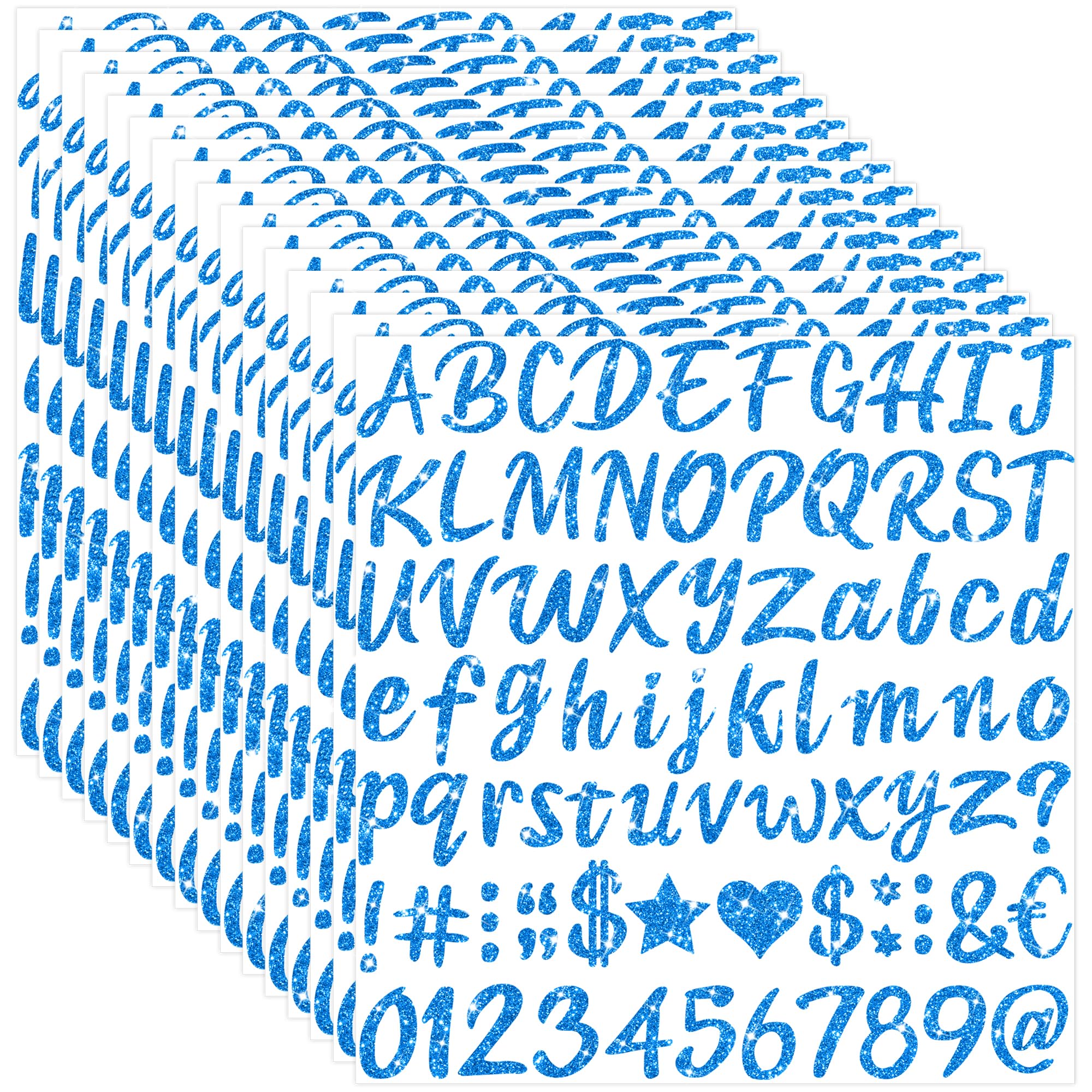 Letter Stickers,1328 Pcs Sticker Letters for