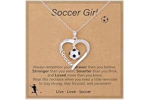 Lydow Volleyball/Softball/Basketball/Baseball Necklace Gifts for Teen, Sport Accessories Birthday Christmas Jewelry for Her Mom 16+3 Inches