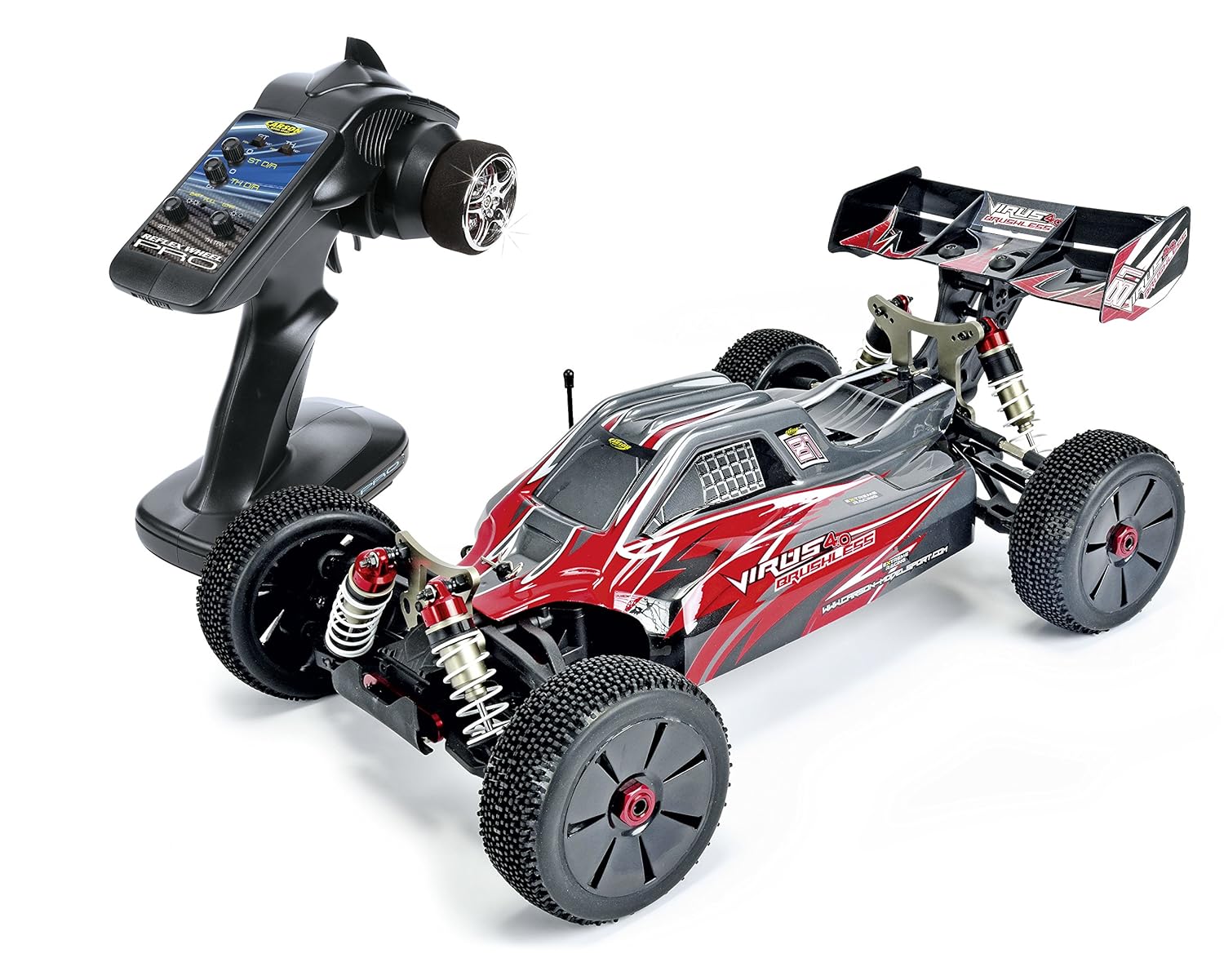 Carson Motor eléctrico sin escobillas : Buggy Virus  RTR  G