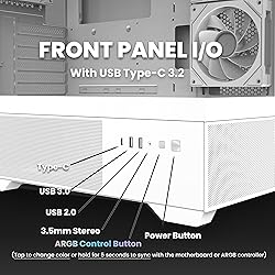 Zalman CHRONIX Mid Tower ATX Gaming PC Case with 3