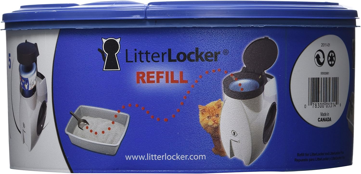Litter Locker Refill Cartridge 6pk: Pet Supplies