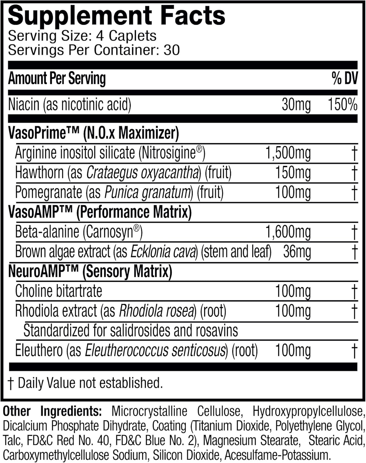 MuscleTech NaNOX9 Pre Workout Amplifier, Boosts Nitric Oxide for Extreme Muscle Pumps & Enhanced Blood Flow & Nutrient Delivery, 120 Pills: Health & Personal Care