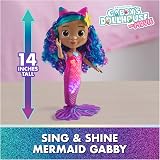 Gabby’s Dollhouse Sing & Shine Mermaid Gabby Toy view 2