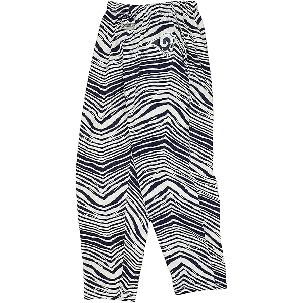 Amazon.com: Zubaz 00 NFL Men's Classic Zebra Print Left Hip Team