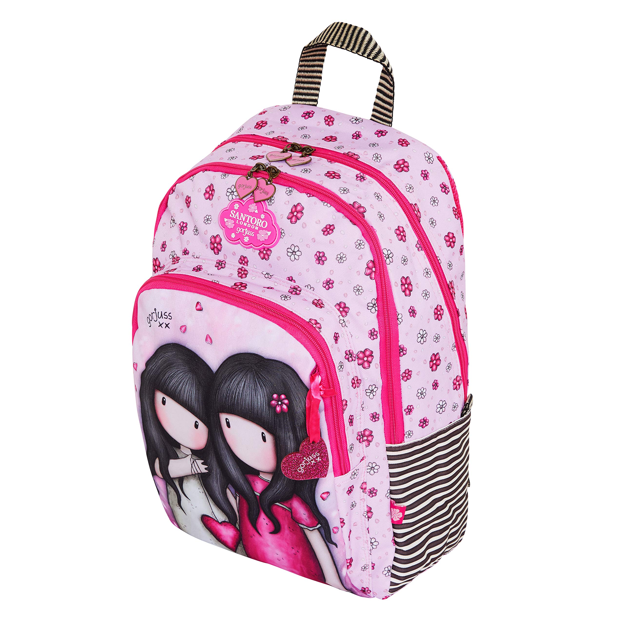 Gorjuss Sparkle & Bloom 3-Zip Rucksack 802GJ10 - You Can Have Mine