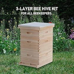 CO-Z Bee Hive Boxes Starter Kit, Langstroth Beehive