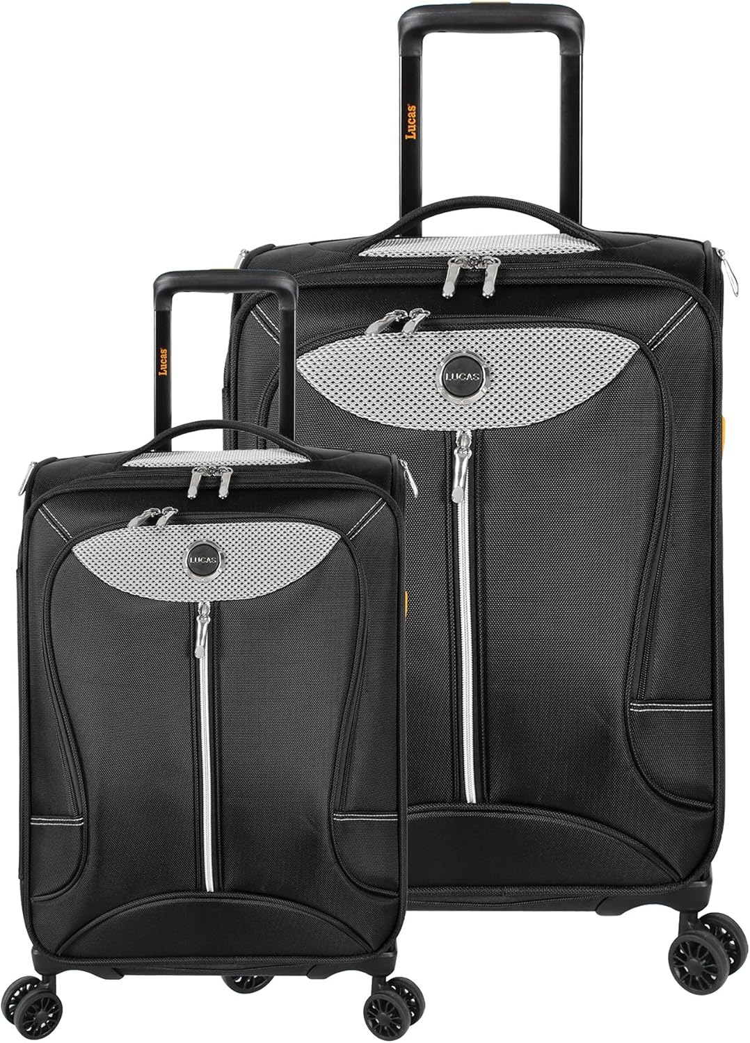 Lucas Luggage Adrenaline 2 Piece Softside Expandable